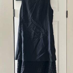 Akris Punto Elegant Black Sleeveless Dress